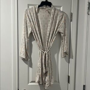 Nanette Lepore Cream Floral Women's Robe